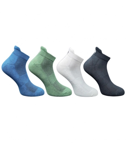 Generic 4_Pair Set Unisex Casual Cotton Printed Ankle Length Socks (Multicolor)
