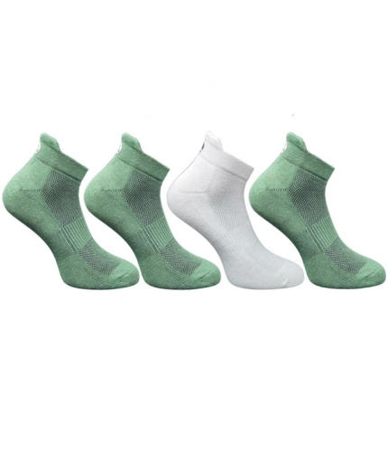 Generic 4_Pair Set Unisex Casual Cotton Printed Ankle Length Socks (Multicolor)