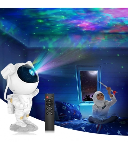 Generic Plastic Galaxy Projector Night Lamp – Astronaut Design