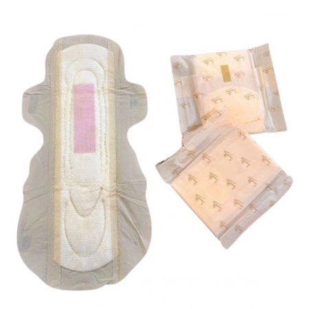 Generic Pack of_12 Pcs Cotton Bamboo Sanitary Pads with Wings (White, each pack_6 pads) Generic Pack of_12 Pcs Cotton Bamboo Sanitary Pads with Wings (White, each pack_6 pads)