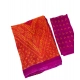 Generic Women's Georgette Bandhani Printed Saree With Unstitched Blouse 5.5Mtr (Orange-Pink) Generic Women's Georgette Bandhani Printed Saree With Unstitched Blouse 5.5Mtr (Orange-Pink)
