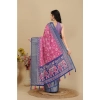 Generic Women's Cotton Silk Printed Saree With Unstitched Blouse 5.5Mtr (Pink) Generic Women's Cotton Silk Printed Saree With Unstitched Blouse 5.5Mtr (Pink)