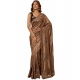 Generic Women's Viscose Silk Embroidered Saree With Unstitched Blouse 5.5Mtr (Brown) Generic Women's Viscose Silk Embroidered Saree With Unstitched Blouse 5.5Mtr (Brown)