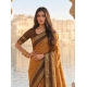 Generic Women's Silk Blend Printed Saree With Unstitched Blouse 5.5Mtr (Mustard-Brown) Generic Women's Silk Blend Printed Saree With Unstitched Blouse 5.5Mtr (Mustard-Brown)