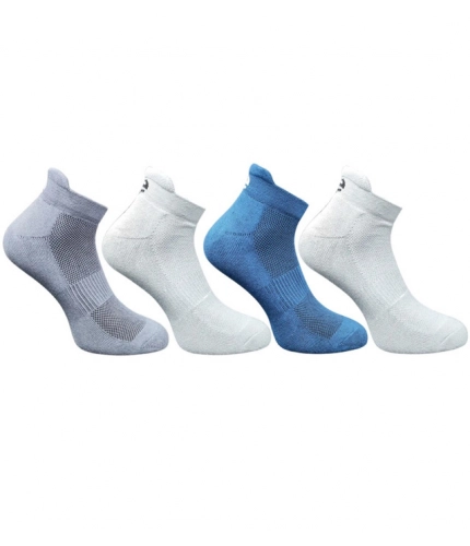 Generic 4_Pair Set Unisex Casual Cotton Printed Ankle Length Socks (Multicolor)