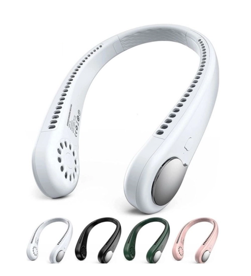 Generic Plastic USB Rechargeable Wearable Neck Fan