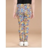 Generic Girl's Cotton Lycra Floral Elasticated Jeggings (Multicolor) Generic Girl's Cotton Lycra Floral Elasticated Jeggings (Multicolor)