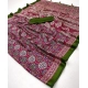 Generic Women's Crepe Printed Saree With Unstitched Blouse 5.5Mtr (Pink) Generic Women's Crepe Printed Saree With Unstitched Blouse 5.5Mtr (Pink)