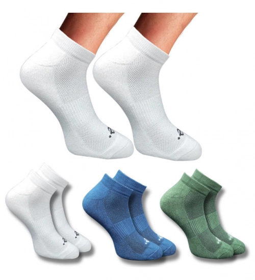 Generic 3_Pair Set Unisex Casual Cotton Printed Low Cut Socks (Multicolor)