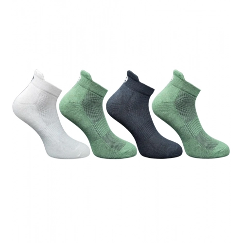 Generic 4_Pair Set Unisex Casual Cotton Printed Ankle Length Socks (Multicolor)