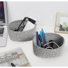 Generic Cotton 8x3 Inch Kidi Round 2 Set Bedside Organizer With Out Lid (Black) Generic Cotton 8x3 Inch Kidi Round 2 Set Bedside Organizer With Out Lid (Black)