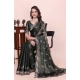 Generic Women's Georgette Embroidered Saree With Unstitched Blouse 5.5Mtr (Charcoal Green) Generic Women's Georgette Embroidered Saree With Unstitched Blouse 5.5Mtr (Charcoal Green)