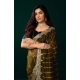 Generic Women's Net Sequence Saree With Unstitched Blouse 5.5Mtr (Olive) Generic Women's Net Sequence Saree With Unstitched Blouse 5.5Mtr (Olive)