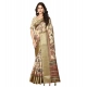 Generic Women's Cotton Silk Printed Saree With Unstitched Blouse 5.5Mtr (Cream) Generic Women's Cotton Silk Printed Saree With Unstitched Blouse 5.5Mtr (Cream)