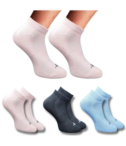 Generic 3_Pair Set Unisex Casual Cotton Printed Low Cut Socks (Multicolor)