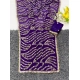 Generic Women's Satin Embellished Saree With Unstitched Blouse 5.5Mtr (Purple) Generic Women's Satin Embellished Saree With Unstitched Blouse 5.5Mtr (Purple)