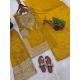 Generic Women's Silk Embroidered 3/4th Sleeve Round Kurti With Sharara Pant and Dupatta Set (Yellow) Generic Women's Silk Embroidered 3/4th Sleeve Round Kurti With Sharara Pant and Dupatta Set (Yellow)