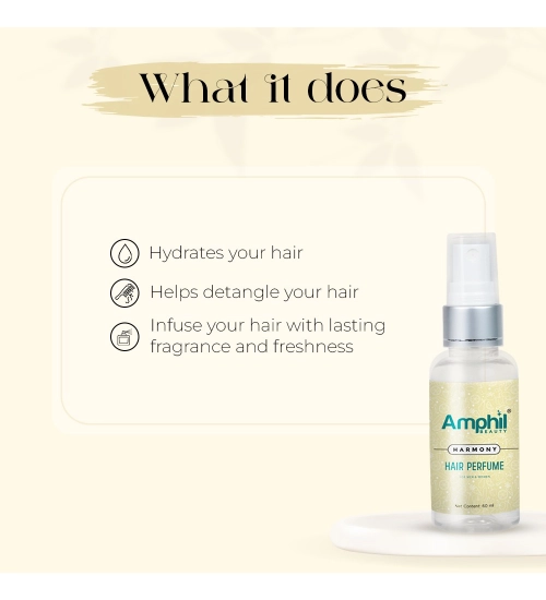Generic Amphil beauty Harmony Unisex Hair perfume 60 ml | Alcohol Free | Water Based | Paraben Free