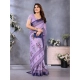 Generic Women's Linen Cotton Printed Saree With Unstitched Blouse 5.5Mtr (Purple) Generic Women's Linen Cotton Printed Saree With Unstitched Blouse 5.5Mtr (Purple)