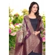 Generic Women's chanderi silk  Printed Dupatta (Magenta, Length: 2 Mtr)