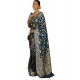 Generic Women's Jacquard Printed Saree With Unstitched Blouse 5.5Mtr (Teal) Generic Women's Jacquard Printed Saree With Unstitched Blouse 5.5Mtr (Teal)