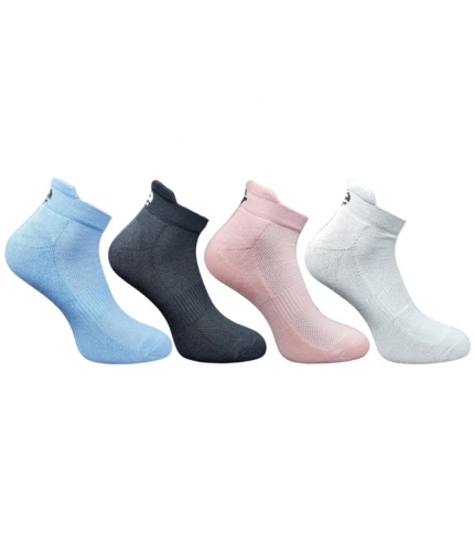 Generic 4_Pair Set Unisex Casual Cotton Printed Ankle Length Socks (Multicolor)