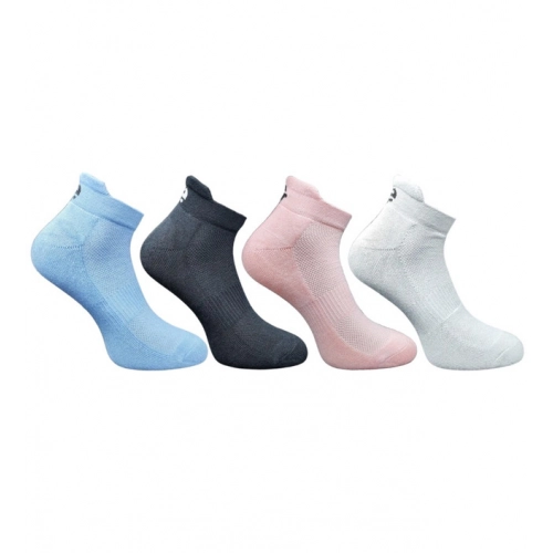 Generic 4_Pair Set Unisex Casual Cotton Printed Ankle Length Socks (Multicolor)