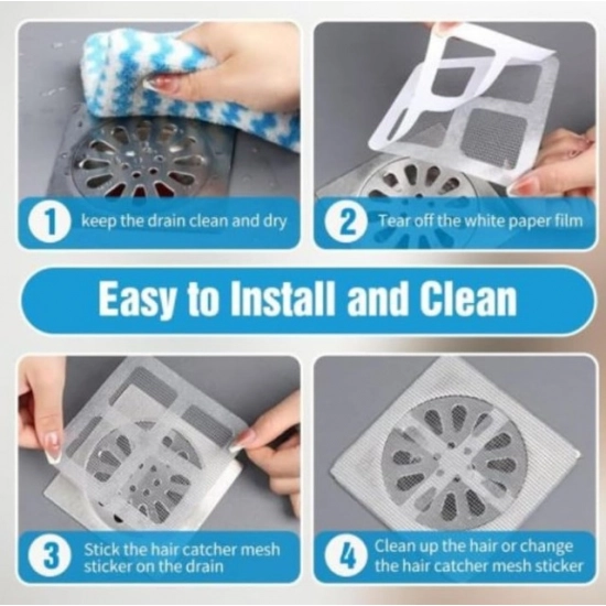 Generic Pack of 20 Flexible Polyvinyl Chloride Drain Cover (Silver) Generic Pack of 20 Flexible Polyvinyl Chloride Drain Cover (Silver)