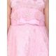 Generic Girl's Net Embroidered Sleeveless Dress (Pink) Generic Girl's Net Embroidered Sleeveless Dress (Pink)