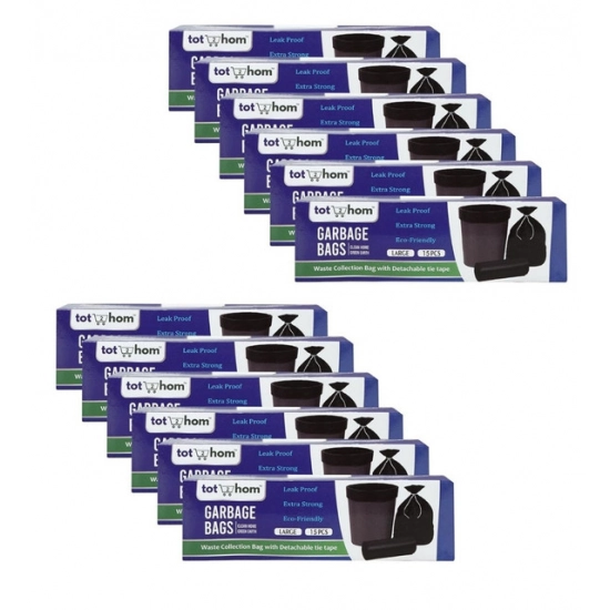 Generic Pack of 12 Biodegradeable Vegetable-Paper 25 x 30 Inches Garbage Bag (Black) Generic Pack of 12 Biodegradeable Vegetable-Paper 25 x 30 Inches Garbage Bag (Black)