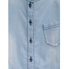 Generic Girl's Denim Embellished Sleeveless Jumpsuit (Blue) Generic Girl's Denim Embellished Sleeveless Jumpsuit (Blue)