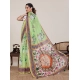 Generic Women's Linen Floral Printed Saree With Unstitched Blouse 5.5Mtr (Light Green) Generic Women's Linen Floral Printed Saree With Unstitched Blouse 5.5Mtr (Light Green)
