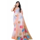 Generic Women's Georgette Floral Printed Saree With Unstitched Blouse 5.5Mtr (Orange) Generic Women's Georgette Floral Printed Saree With Unstitched Blouse 5.5Mtr (Orange)