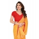 Generic Women's Georgette Printed Saree With Unstitched Blouse 5.5Mtr (Yellow) Generic Women's Georgette Printed Saree With Unstitched Blouse 5.5Mtr (Yellow)