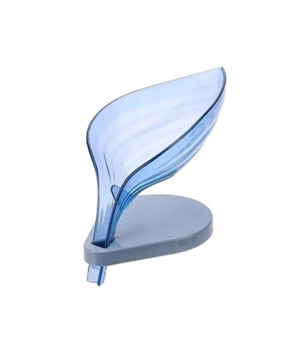 Generic Pack Of 2_Leaf-Shaped Soap Holder – Stylish Bathroom Soap Dish (Color: Assorted )