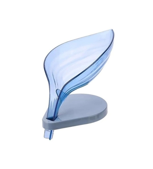 Generic Pack Of 2_Leaf-Shaped Soap Holder – Stylish Bathroom Soap Dish (Color: Assorted )