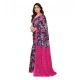 Generic Women's Georgette Printed Saree With Unstitched Blouse 5.5Mtr (Blue) Generic Women's Georgette Printed Saree With Unstitched Blouse 5.5Mtr (Blue)