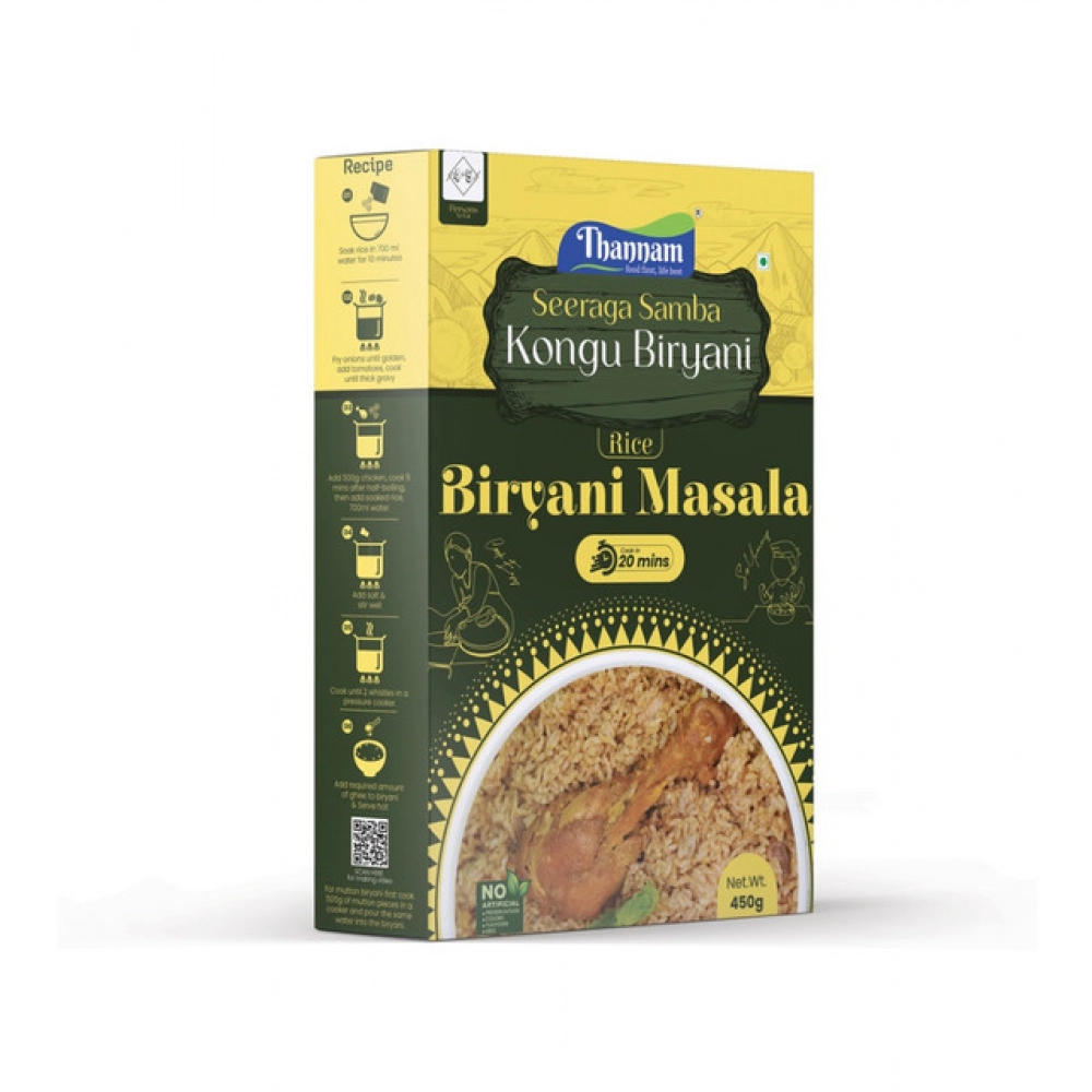 Generic Thannam Kongu Biryani Powder With Rice (450GM)