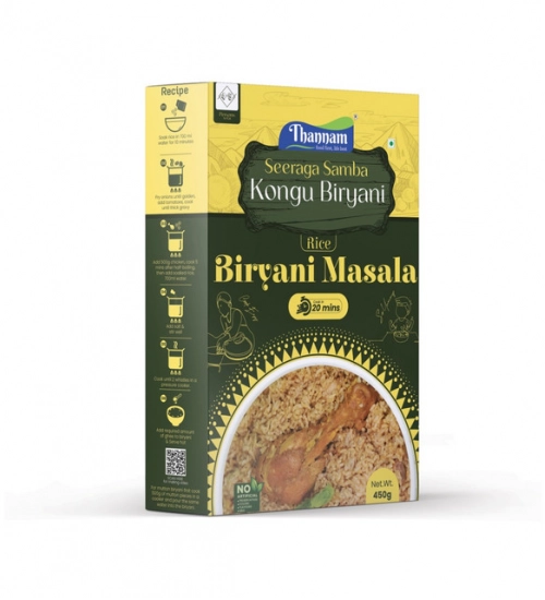 Generic Thannam Kongu Biryani Powder With Rice (450GM)