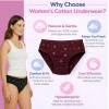 Generic Pack of_9 Women's Cotton Printed Hipster Panty (Multicolor)