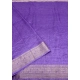 Generic Women's Cotton Blend Checkered Saree With Unstitched Blouse 5.5Mtr (Purple) Generic Women's Cotton Blend Checkered Saree With Unstitched Blouse 5.5Mtr (Purple)