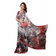 Generic Women's Georgette Printed Saree With Unstitched Blouse 5.5Mtr (Red) Generic Women's Georgette Printed Saree With Unstitched Blouse 5.5Mtr (Red)